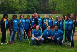 AT&T volunteers