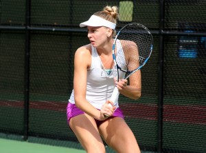 Naomi Broady, a player in the Tennis Classic of Macon