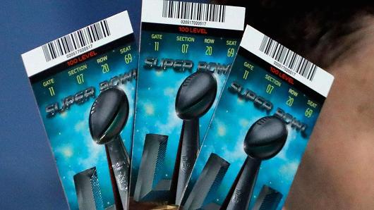 how much are super bowl tickets 2017