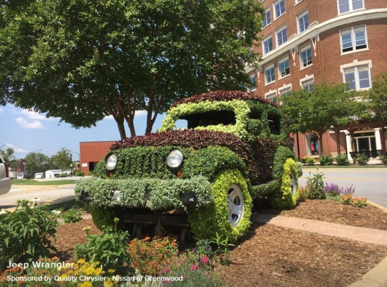 An Easy Drive Topiaries at South Carolina Festival of Flowers and